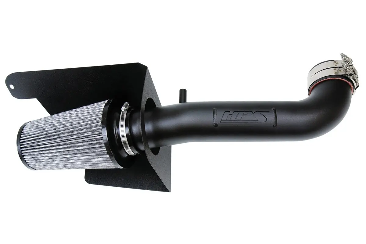 Hps Black Shortram Air Intake Heat Shield Kit 12-18 Jeep Wrangler Jk 3.6L V6 1