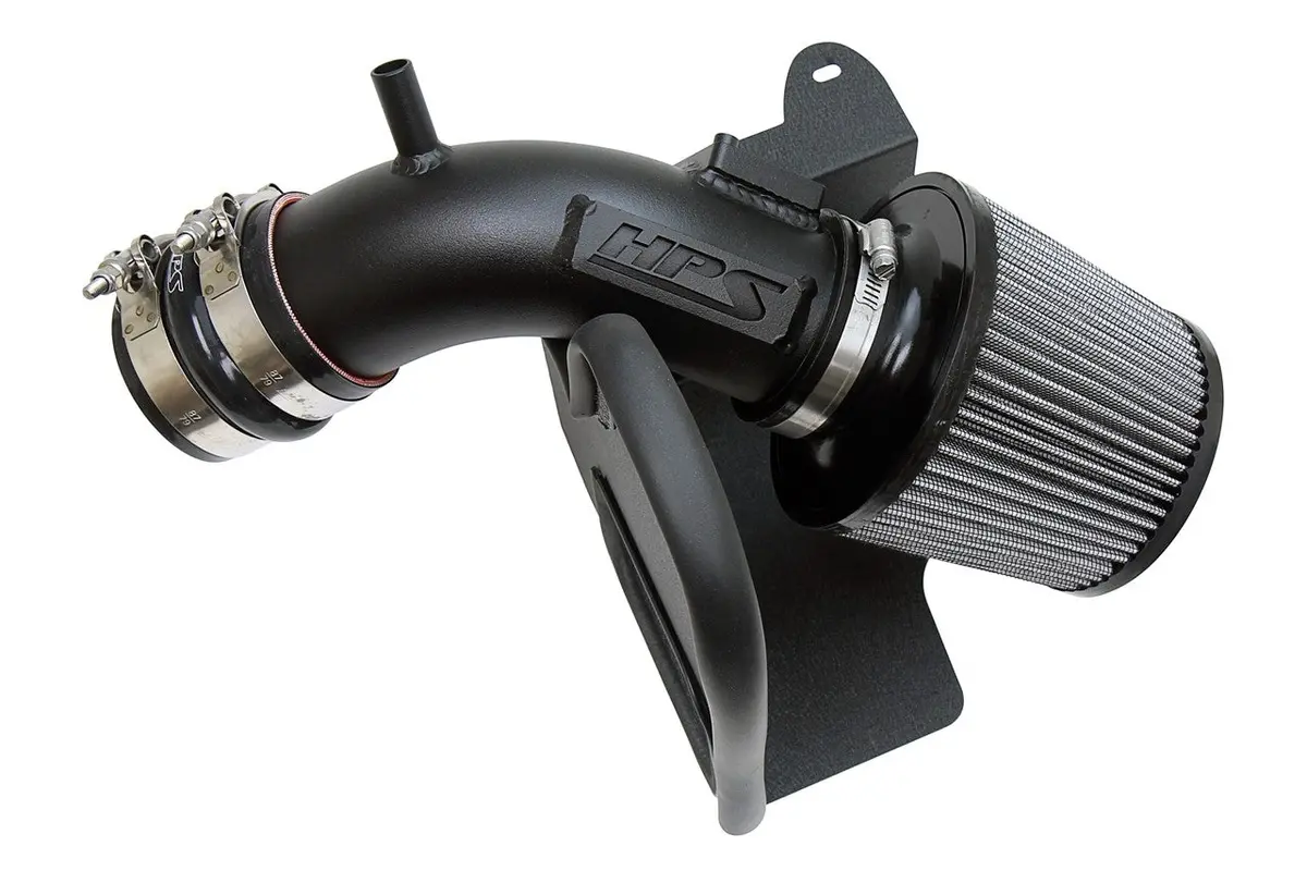 Hps Black Shortram Air Intake Heat Shield Kit 18-24 Toyota Camry 2.5L 4Cyl Xv70 1