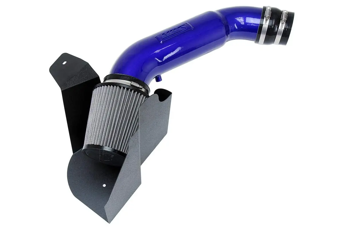 Hps Blue Shortram Air Intake Heat Shield Kit For 12-18 Audi A6 A7 Quattro 3.0T C7 1