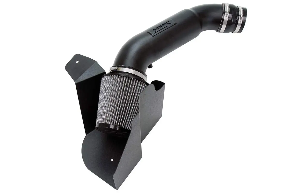 Hps Black Shortram Air Intake Heat Shield Kit For 12-18 Audi A6 A7 Quattro 3.0T C7 1