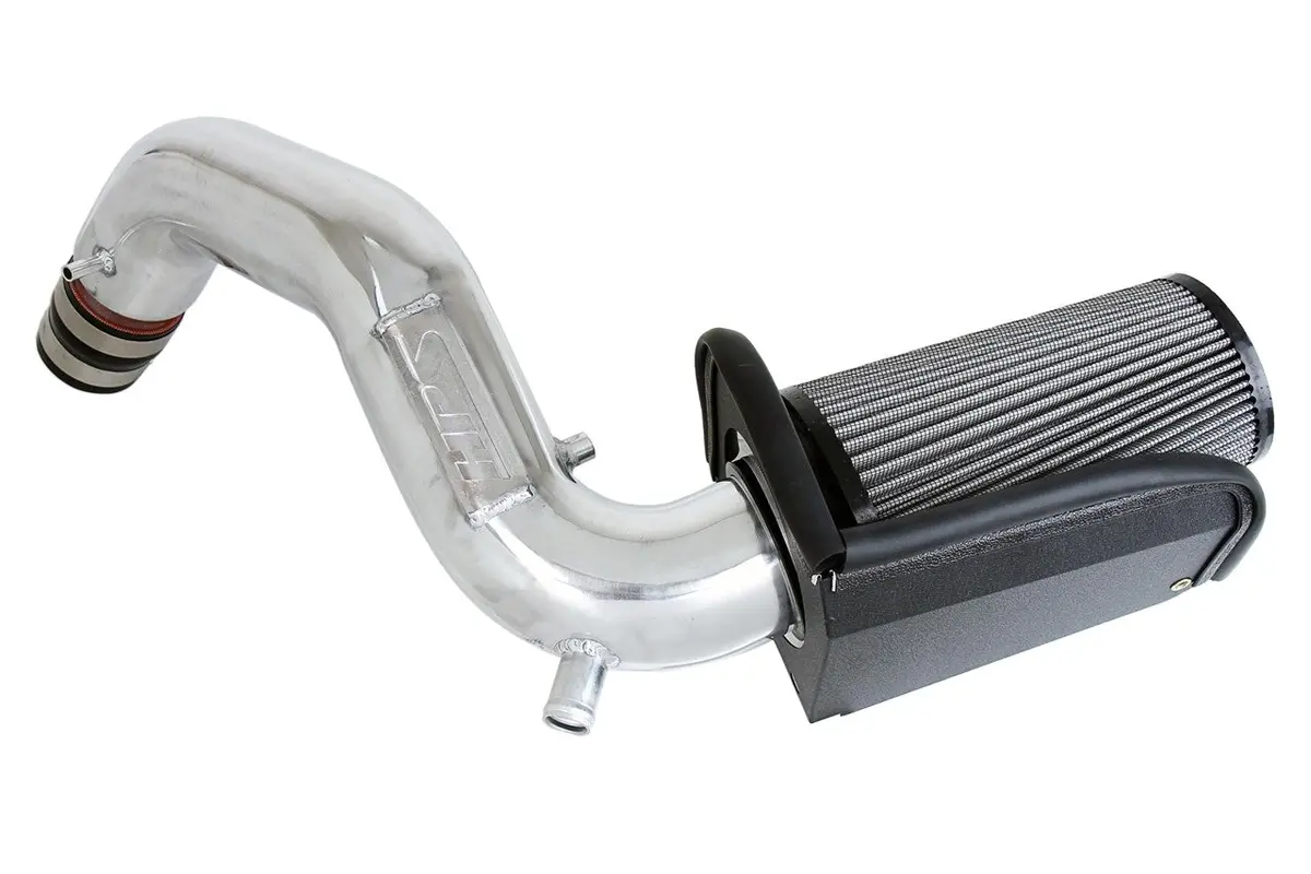 Hps Polish Shortram Air Intake Heat Shield Kit For 19+ Hyundai Veloster 1.6L Turbo Js 1