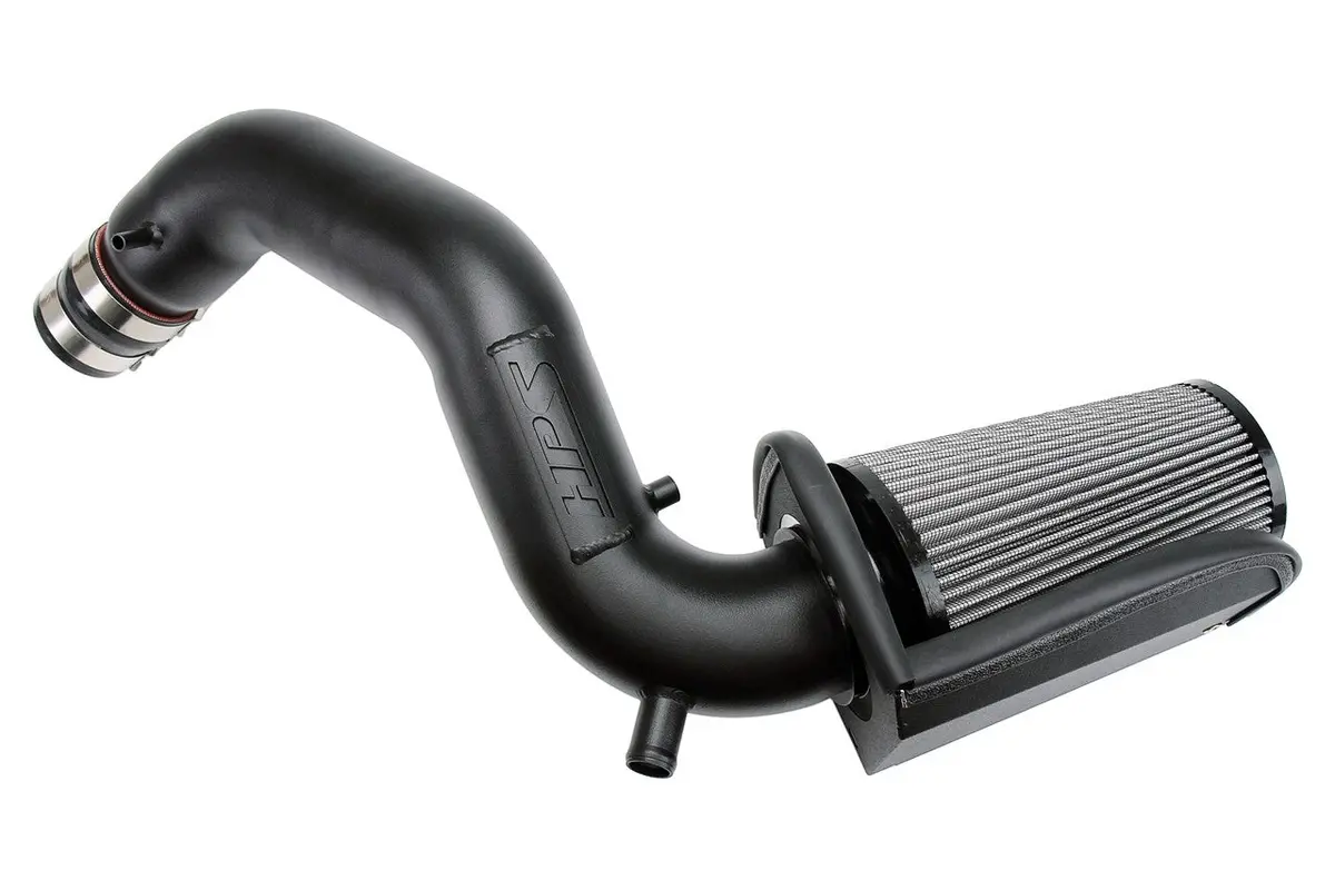 Hps Black Shortram Air Intake Heat Shield Kit For 19+ Hyundai Veloster 1.6L Turbo Js 1