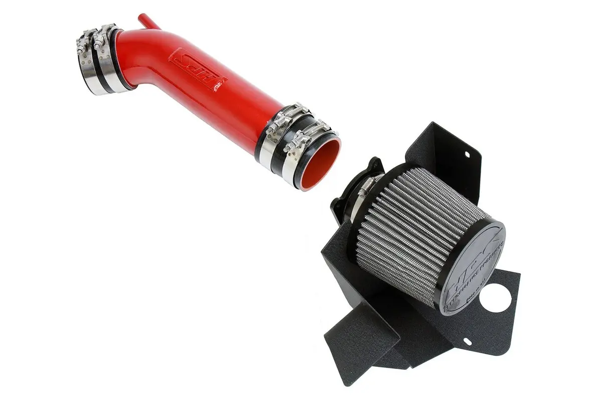 Hps Red Shortram Air Intake Heat Shield Kit For 03-07 Infiniti G35 Coupe 3.5L V6 1