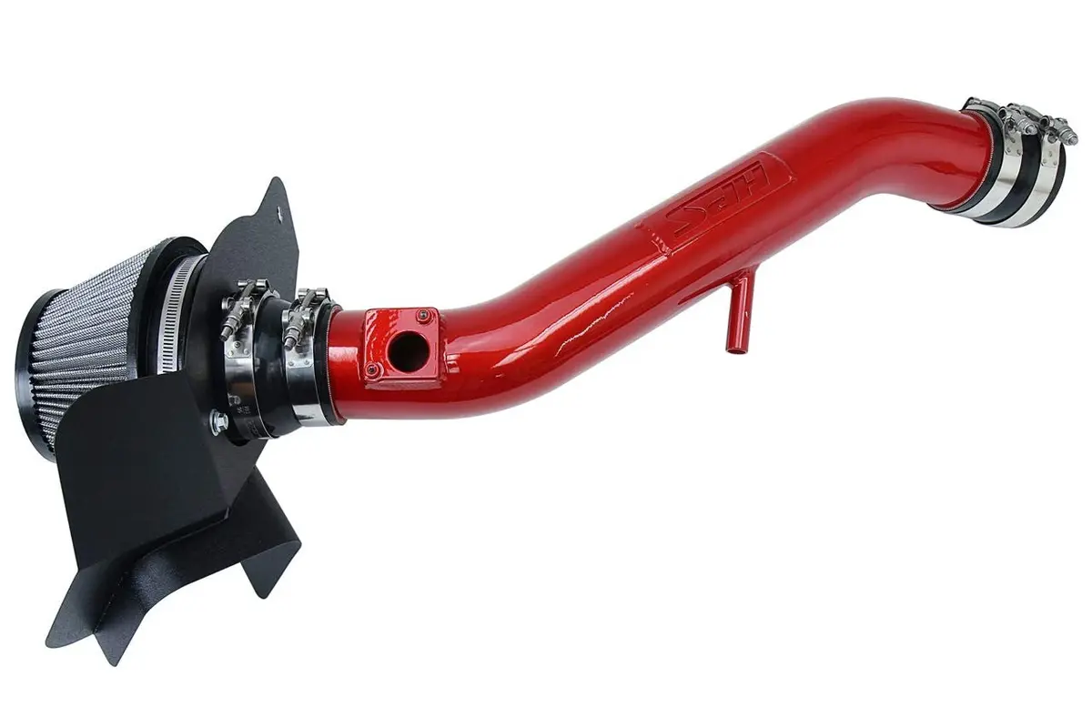 Hps Red Shortram Air Intake Heat Shield Kit For 13-20 Lexus Gs350 / 21+ Is300 Is350 / 15+ Rc350 3.5L V6 1