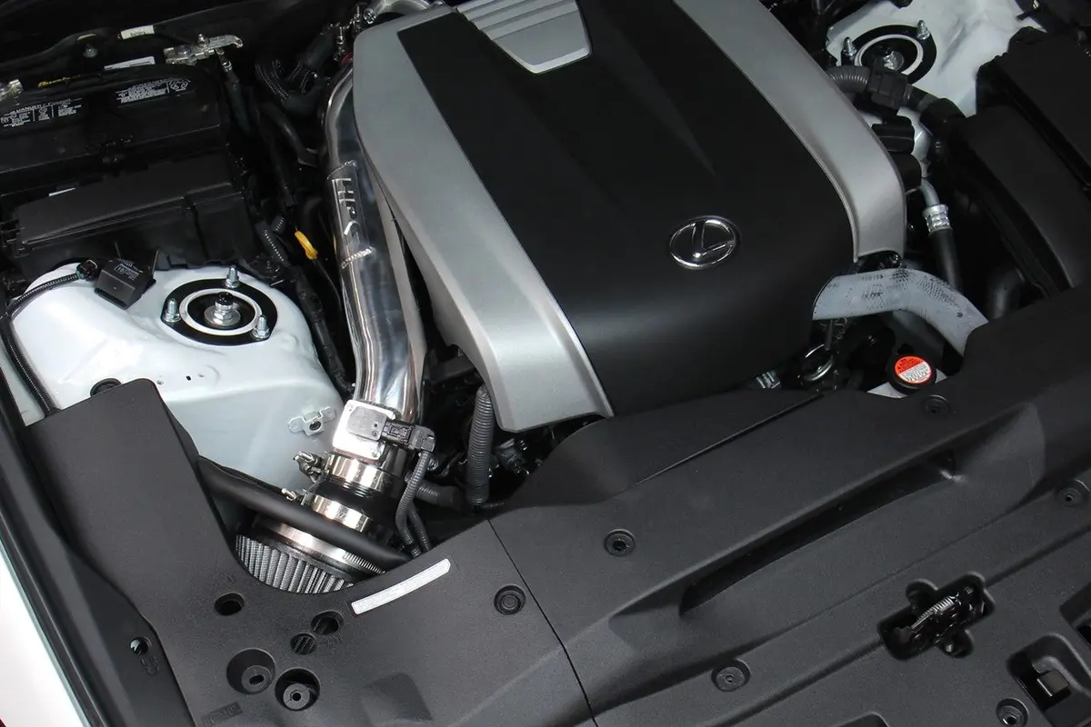 Hps Black Shortram Air Intake Heat Shield Kit For 13-20 Lexus Gs350 / 21+ Is300 Is350 / 15+ Rc350 3.5L V6 2