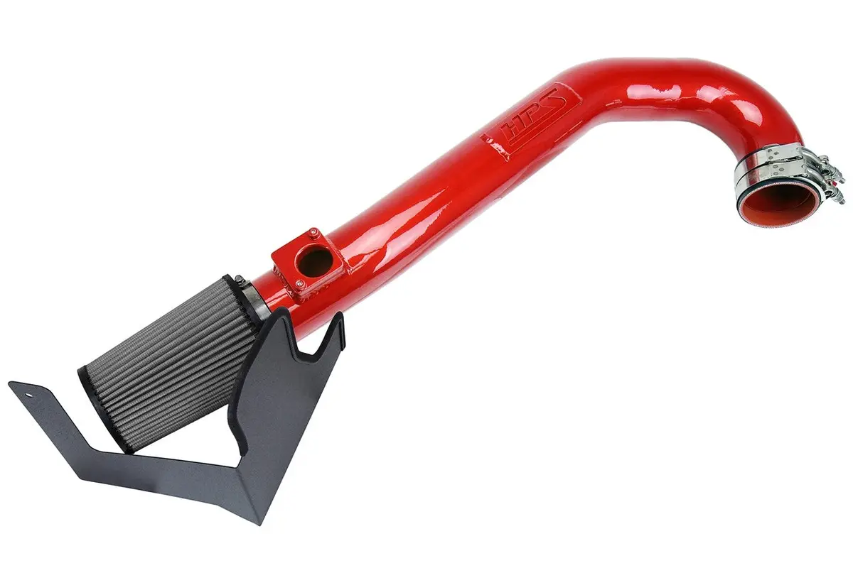 Hps Red Shortram Air Intake Heat Shield Kit For 17-24/25+ Subaru Impreza / 18-25 Crosstrek 2.0L Non Turbo 1