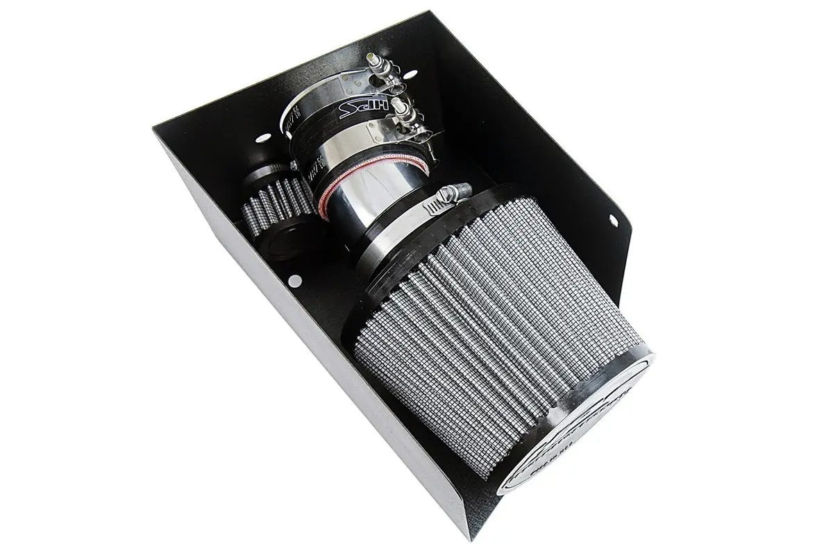Hps Polish Shortram Air Intake Heat Shield Kit For 00-06 Volkswagen Golf Gti / 00-05 Jetta 1.8T Turbo 1