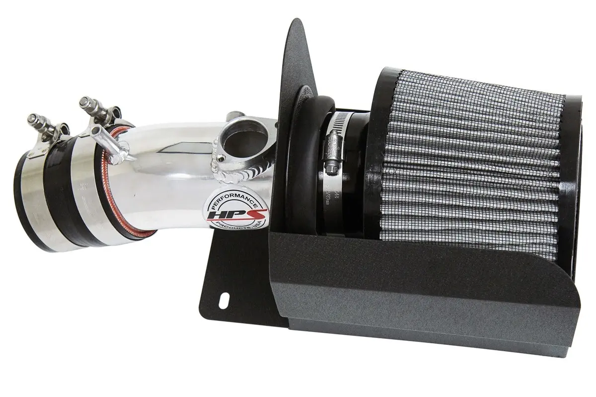 Hps Polish Shortram Air Intake Heat Shield Kit For 13-18 Mazda Mazda3 2.0L Skyactiv 1