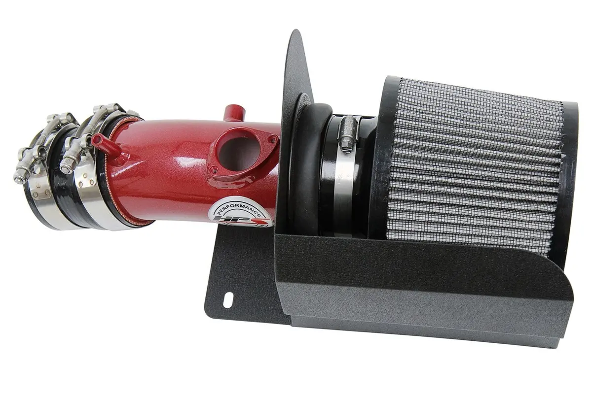 Hps Red Shortram Air Intake Heat Shield Kit For 13-18 Mazda Mazda3 2.0L Skyactiv 1