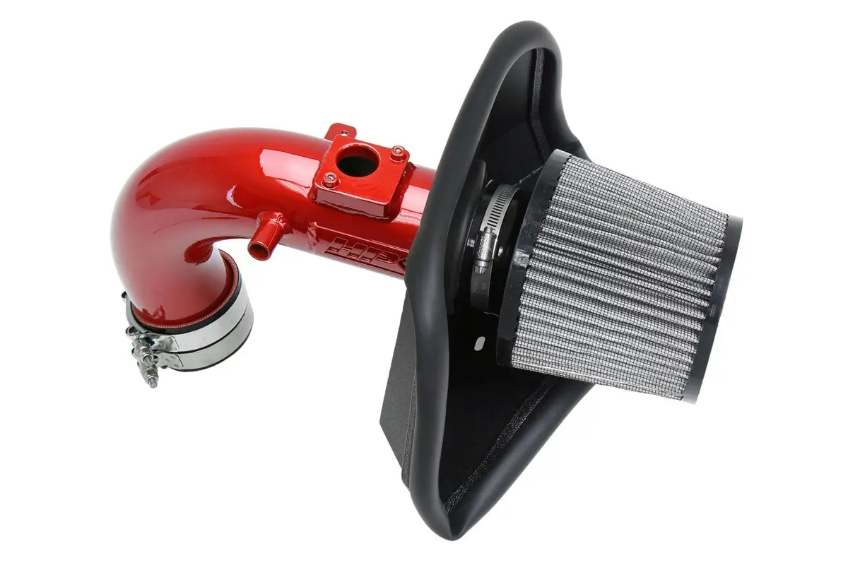 Hps Red Shortram Air Intake Heat Shield Kit For 2011-2016 Scion Tc 2.5L 1