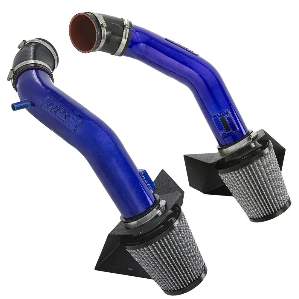 Hps Blue Shortram Air Intake Heat Shield Kit For Infiniti 11-13 M56 14-19 Q70 5.6L V8 Y51 1