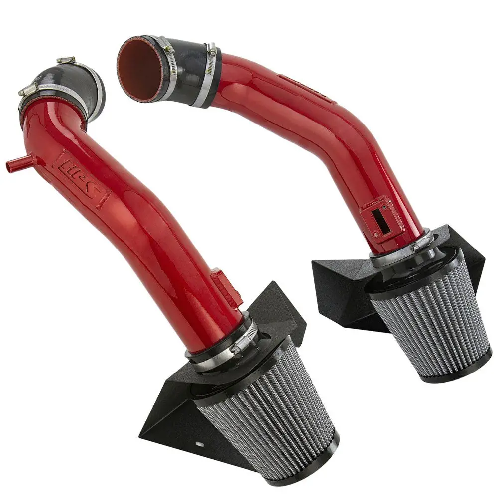 Hps Red Shortram Air Intake Heat Shield Kit For Infiniti 11-13 M56 14-19 Q70 5.6L V8 Y51 1