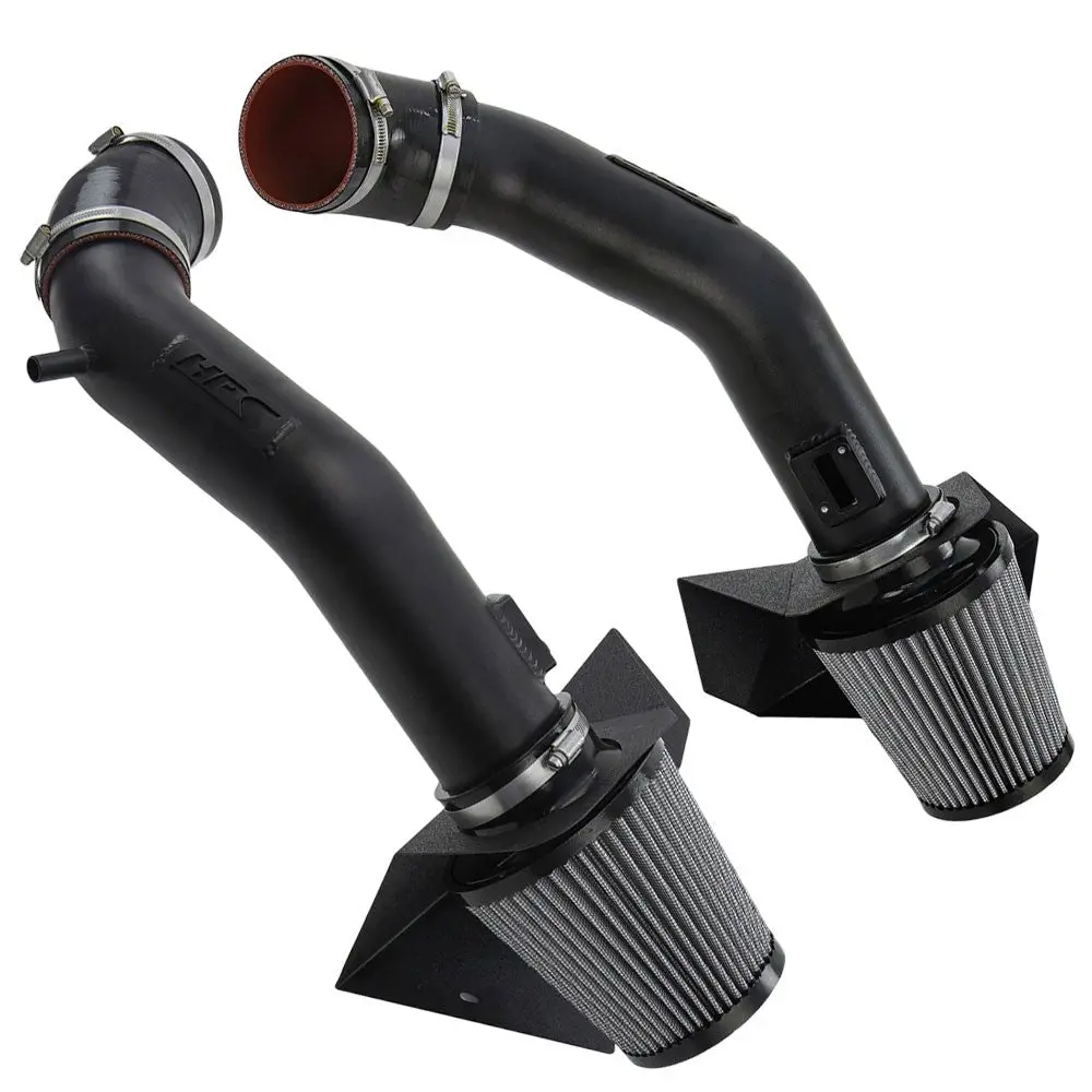 Hps Black Shortram Air Intake Heat Shield Kit For Infiniti 11-13 M56 14-19 Q70 5.6L V8 Y51 1