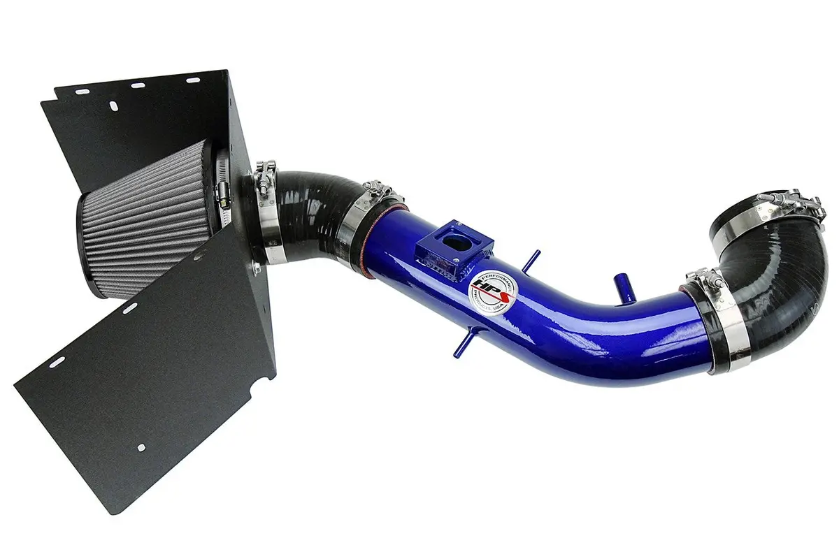 Hps Blue Shortram Air Intake Heat Shield Kit For 03-04 Toyota 4Runner 4.7L V8 1