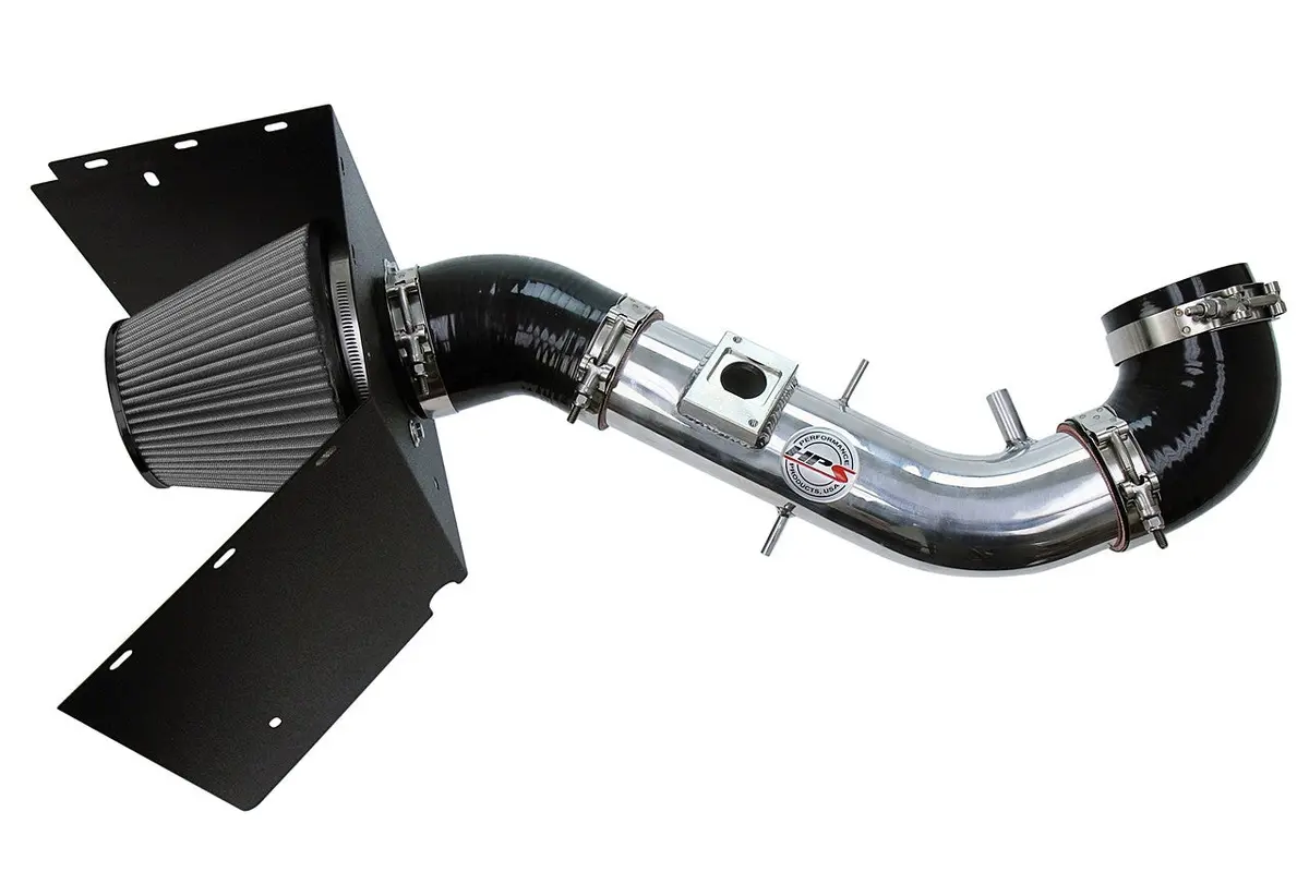 Hps Polish Shortram Air Intake Heat Shield Kit For 03-04 Toyota 4Runner 4.7L V8 1