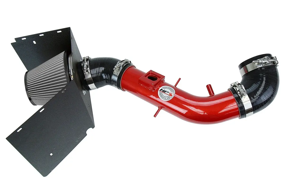 Hps Red Shortram Air Intake Heat Shield Kit For 03-04 Toyota 4Runner 4.7L V8 1