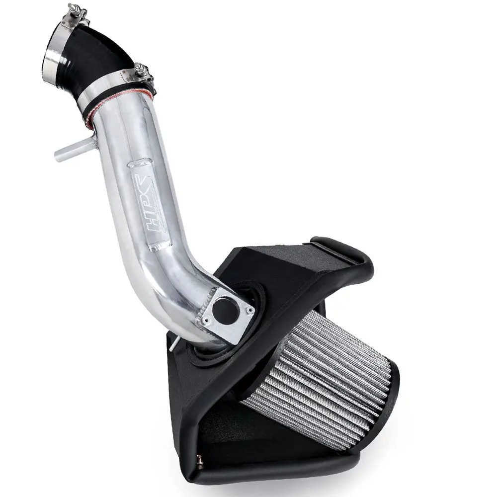 Hps Polish Shortram Air Intake Heat Shield Kit For 18-24 Toyota Camry 3.5L V6 Xv70 1
