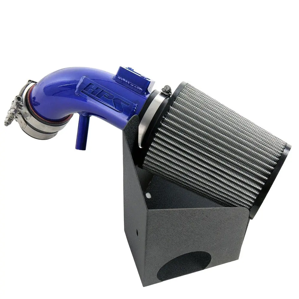 Hps Blue Shortram Air Intake Heat Shield Kit For 06-11 Honda Civic 1.8L Fa Fg 1
