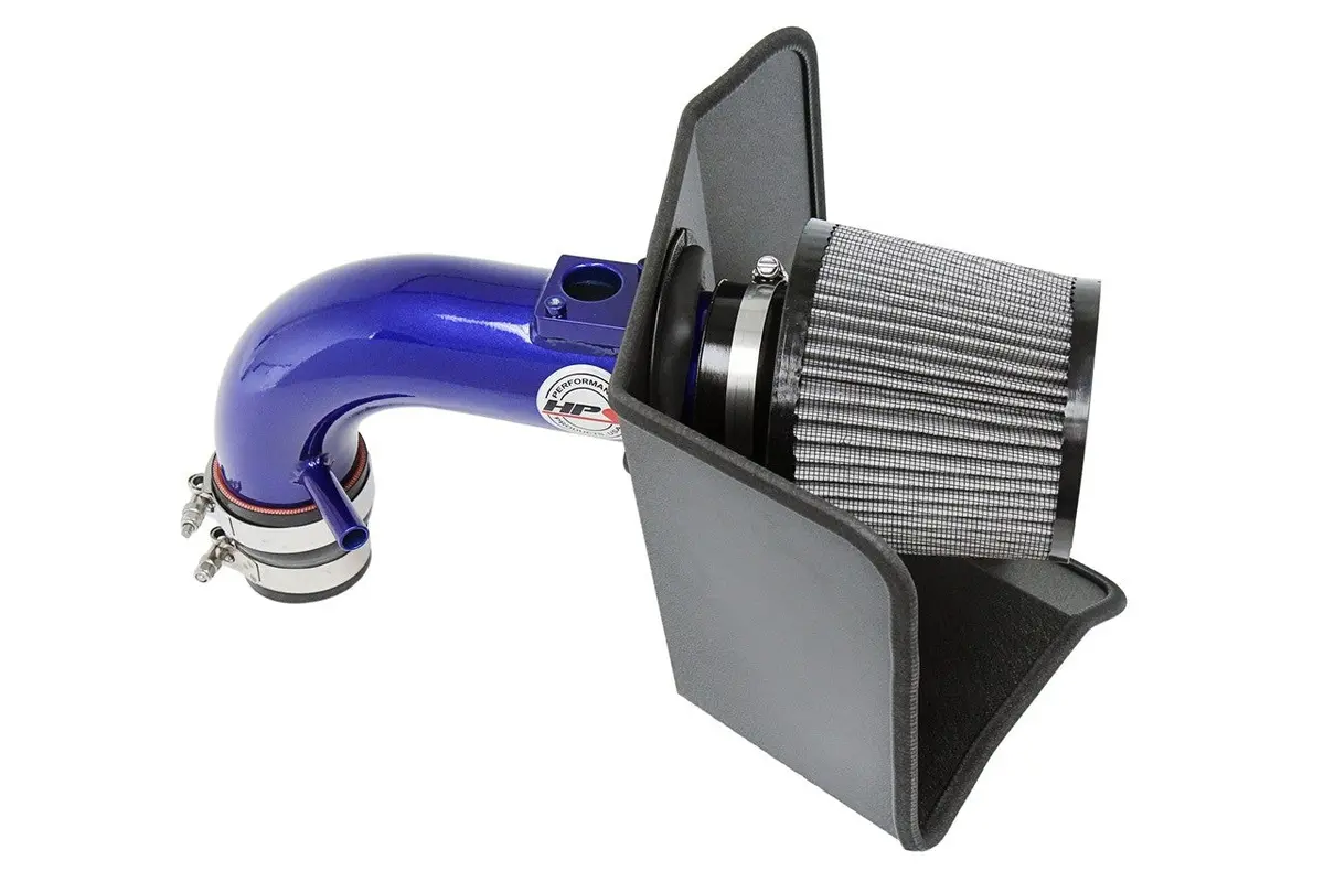 Hps Blue Shortram Air Intake Heat Shield Kit For 08-15 Scion Xb 2.4L 1