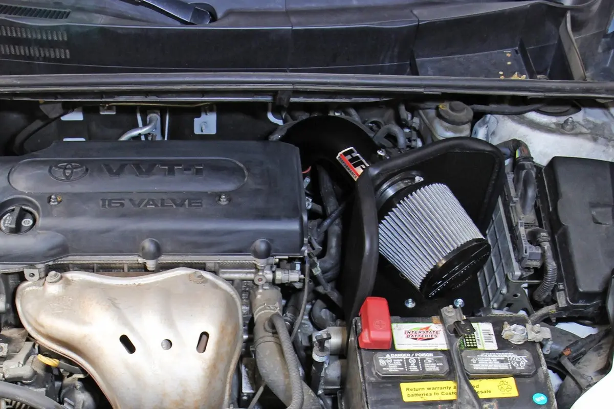 Hps Polish Shortram Air Intake Heat Shield Kit For 08-15 Scion Xb 2.4L 2