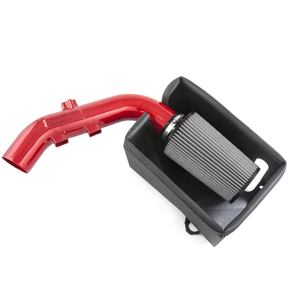 Hps Red Shortram Air Intake Heat Shield Kit For 12-19 Bmw 640I Gran Coupe Turismo 3.0L N55 Turbo F06/F12/F13 1