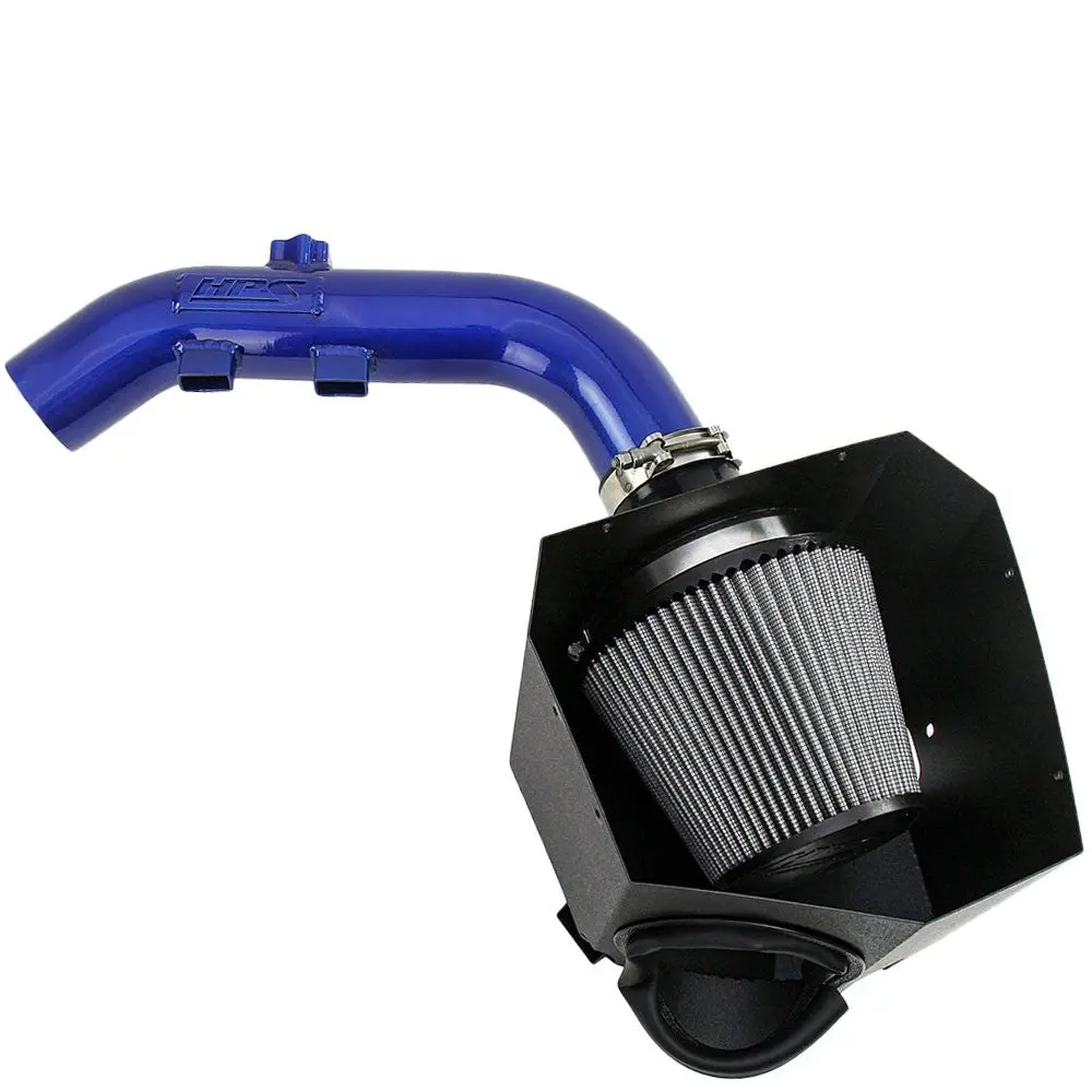 Hps Blue Shortram Air Intake Heat Shield Kit For 15-19 Bmw X6 N55 3.0L Turbo F16 1