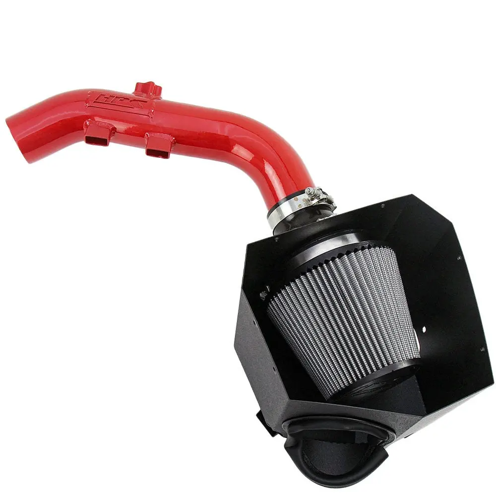 Hps Red Shortram Air Intake Heat Shield Kit For 15-19 Bmw X6 N55 3.0L Turbo F16 1