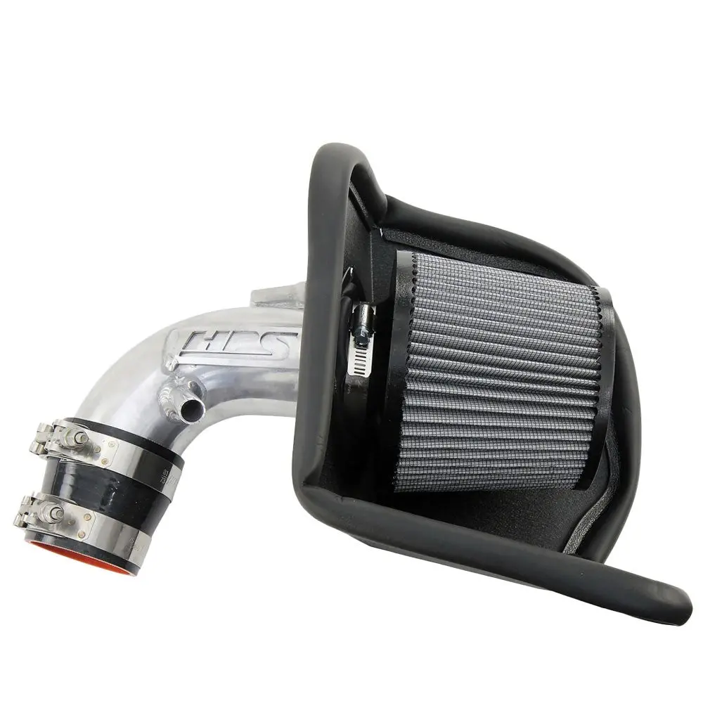 Hps Polish Shortram Air Intake Heat Shield Kit For 12-15 Honda Civic 1.8L Fg Fb 1