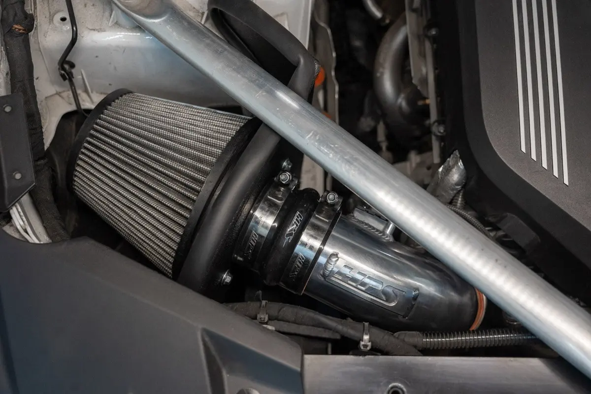 Hps Black Shortram Air Intake Heat Shield Kit For 19-23 Bmw X5 / 20-23 X6 / 19-22 X7 3.0L B58 2