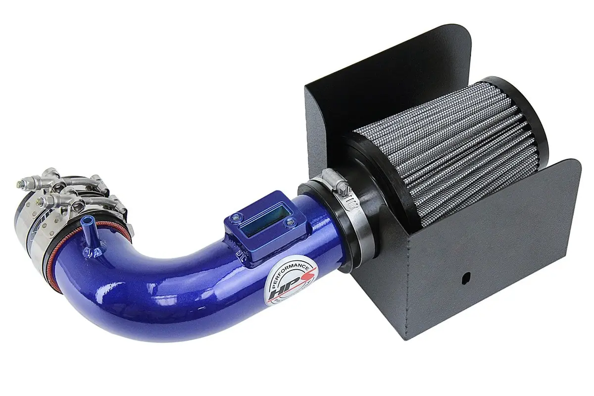 Hps Blue Shortram Air Intake Heat Shield Kit For 15-20 Honda Fit 1.5L 1