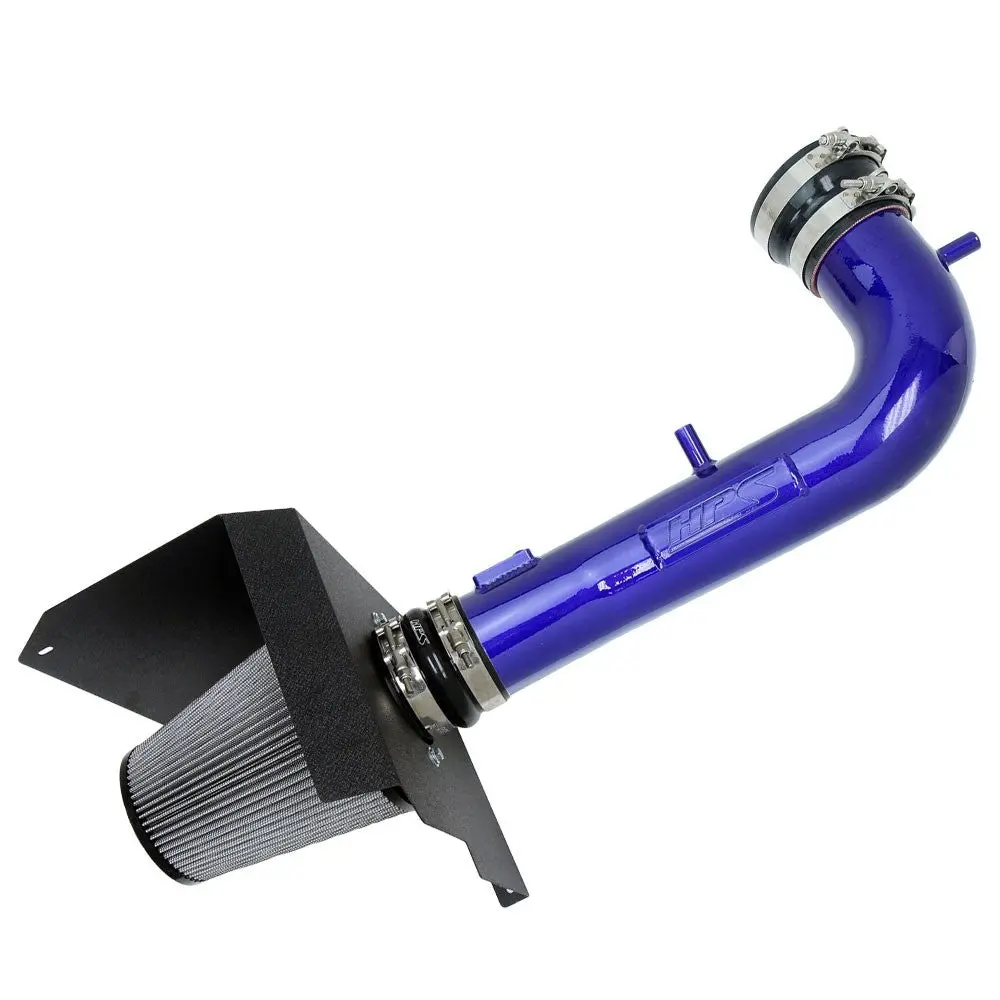 Hps Blue Shortram Air Intake Heat Shield Kit For 14-18 Chevrolet Silverado / Gmc Sierra 1500 / 18-20 Yukon 6.2L V8 1