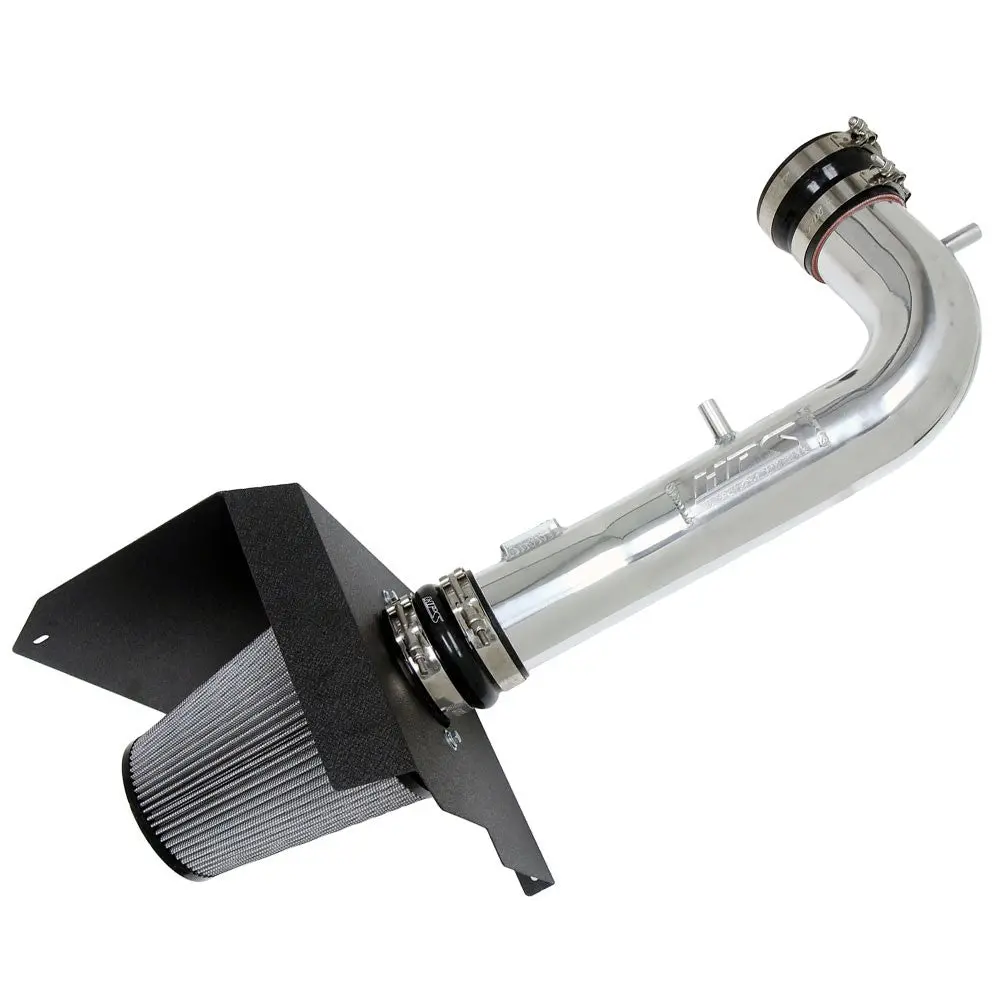Hps Polish Shortram Air Intake Heat Shield Kit For 14-18 Chevrolet Silverado / Gmc Sierra 1500 / 18-20 Yukon 6.2L V8 1