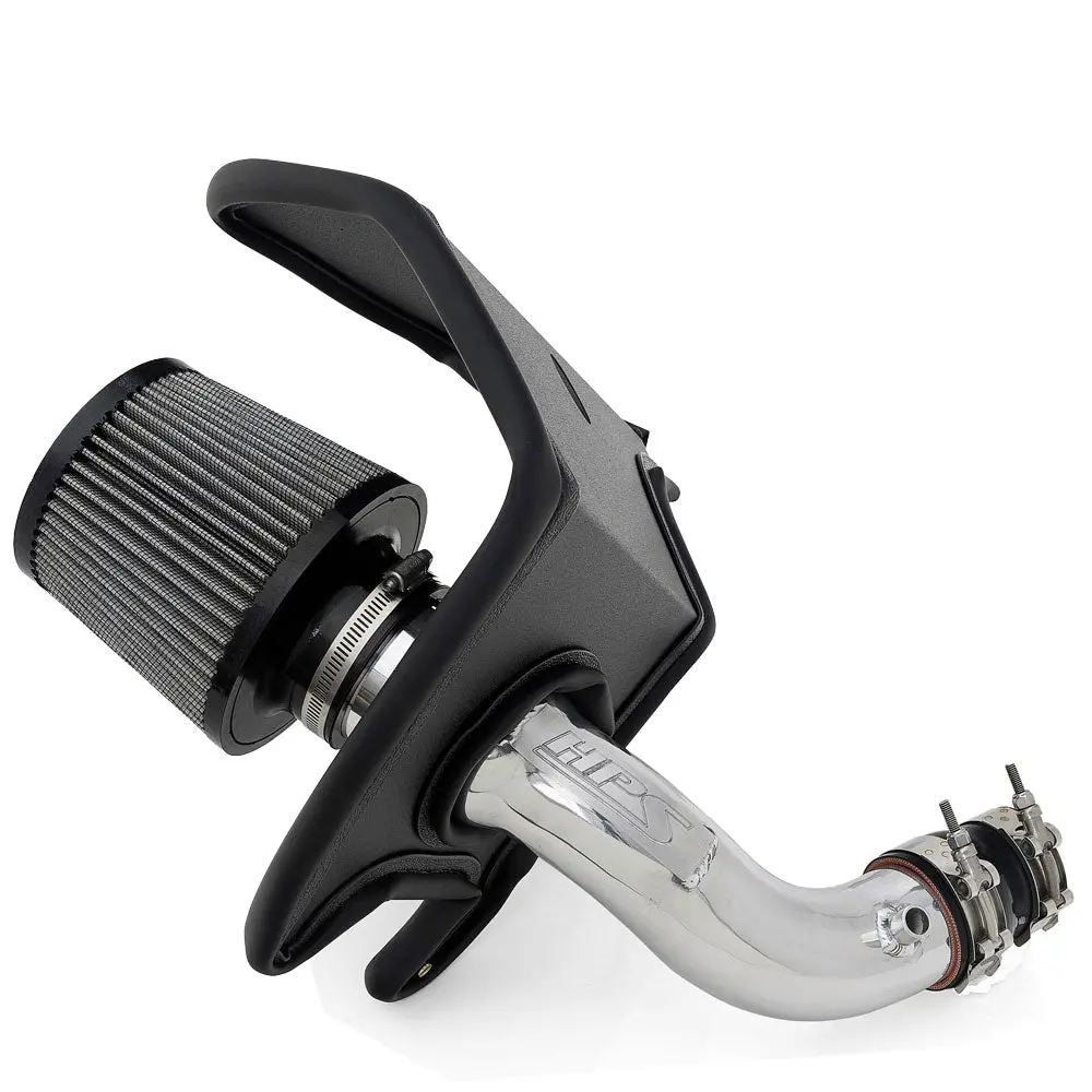 Hps Polish Shortram Air Intake Heat Shield Kit For 16-19 Chevrolet Cruze 1.4L Turbo D2lc 1