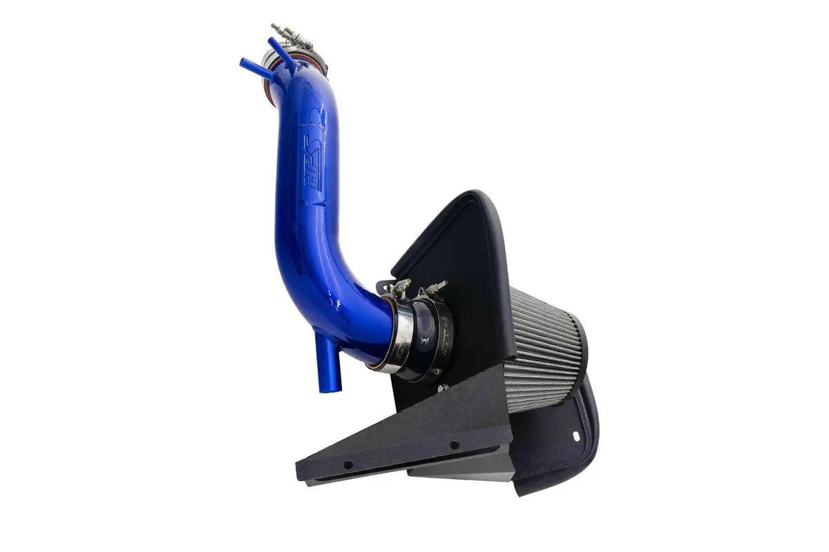 Hps Blue Shortram Air Intake Heat Shield Kit For 19-22 Hyundai Veloster N 2.0L Turbo 1