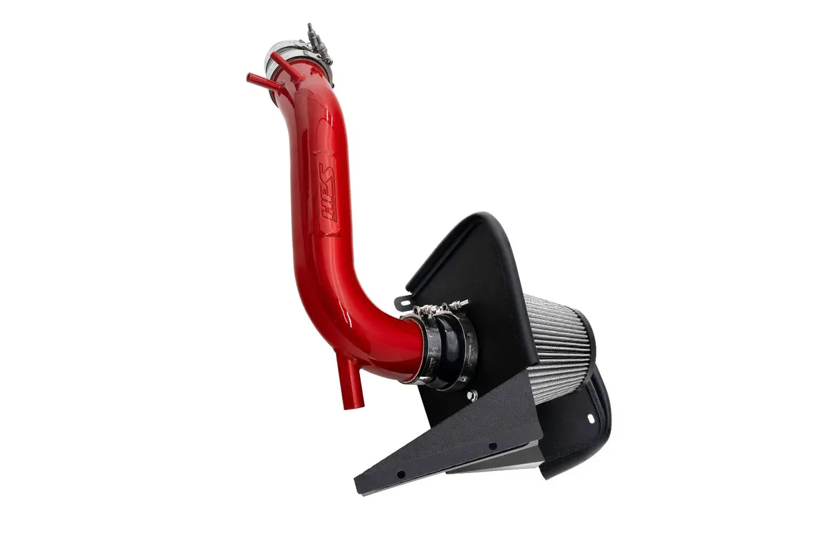 Hps Red Shortram Air Intake Heat Shield Kit For 19-22 Hyundai Veloster N 2.0L Turbo 1