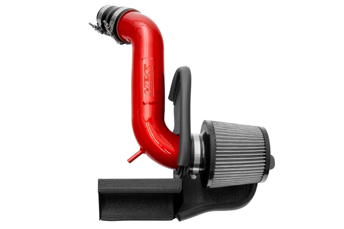 Hps Red Shortram Air Intake Heat Shield Kit For 19-21 Volkswagen Jetta 1.4L Turbo 1