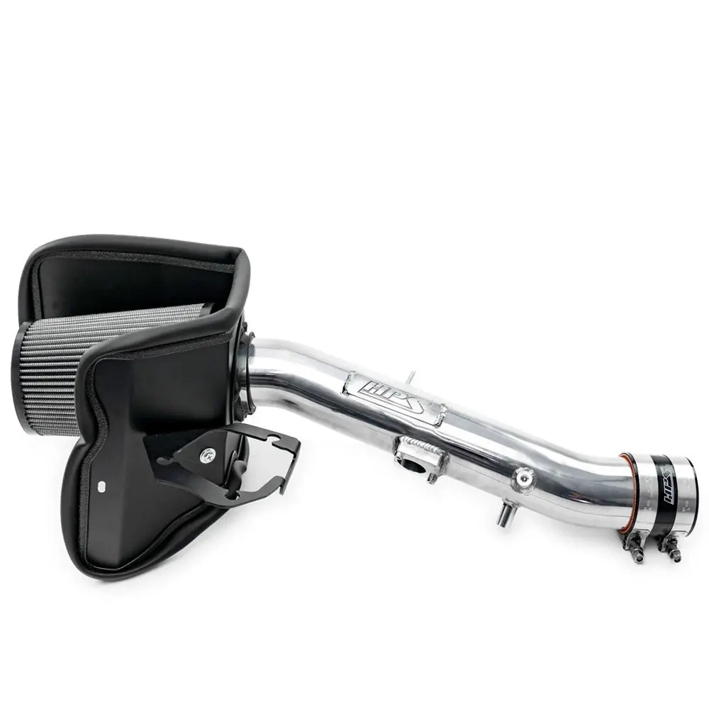 Hps Polish Shortram Air Intake Heat Shield Kit For 12-15 Toyota Tacoma 4.0L V6 1