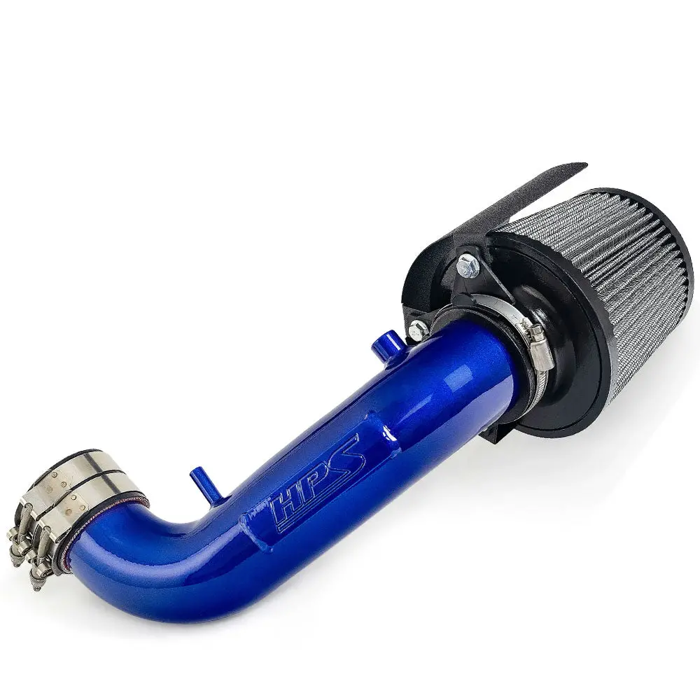 Hps Blue Shortram Air Intake Heat Shield Kit For 02-06 Acura Rsx Base 2.0L / 02-04 Honda Cr-V 2.4L 1