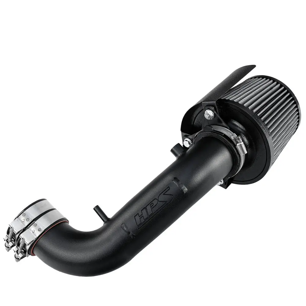 Hps Black Shortram Air Intake Heat Shield Kit For 02-06 Acura Rsx Base 2.0L / 02-04 Honda Cr-V 2.4L 1