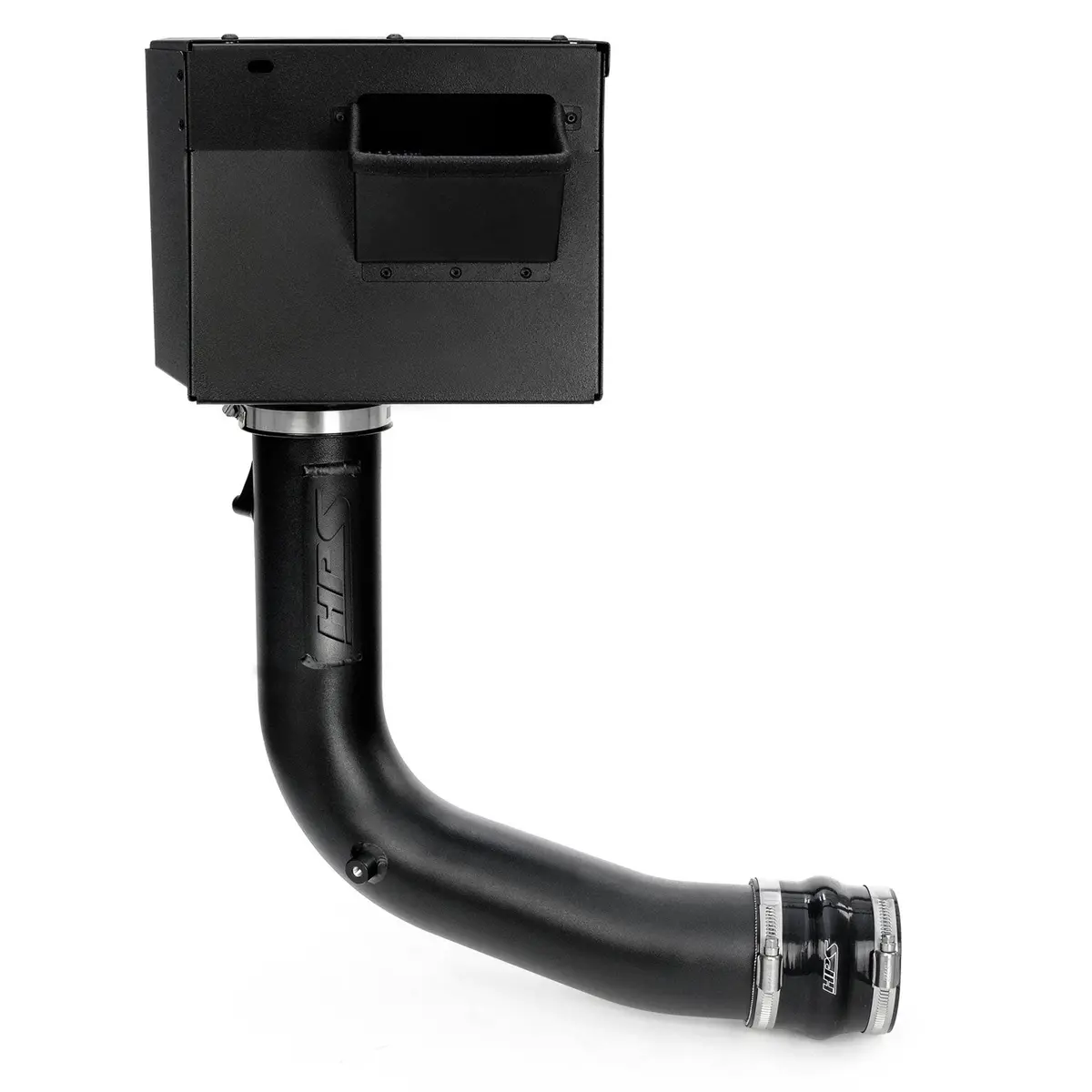 Hps Black Aluminum Shortram Air Intake Kit W/Heat Shield For 22-26 Subaru Wrx 2.4L Turbo Vb 1