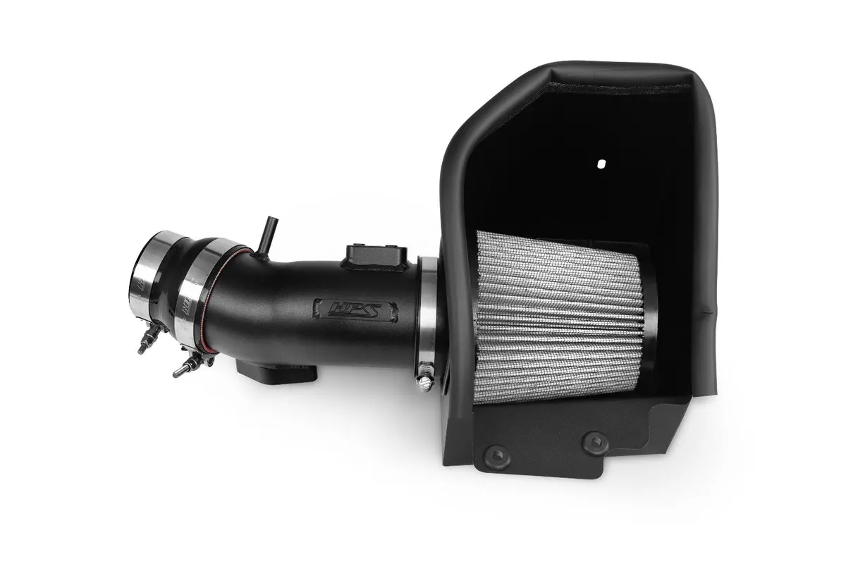 Hps Black Shortram Air Intake Heat Shield Kit For 17-21 Honda Civic Type-R 2.0L Turbo Fk8 1