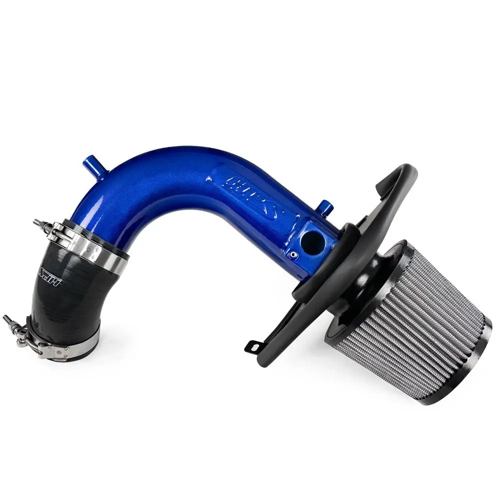 Hps Blue Shortram Air Intake Heat Shield Kit For 09-14 Acura Tsx 2.4L 1
