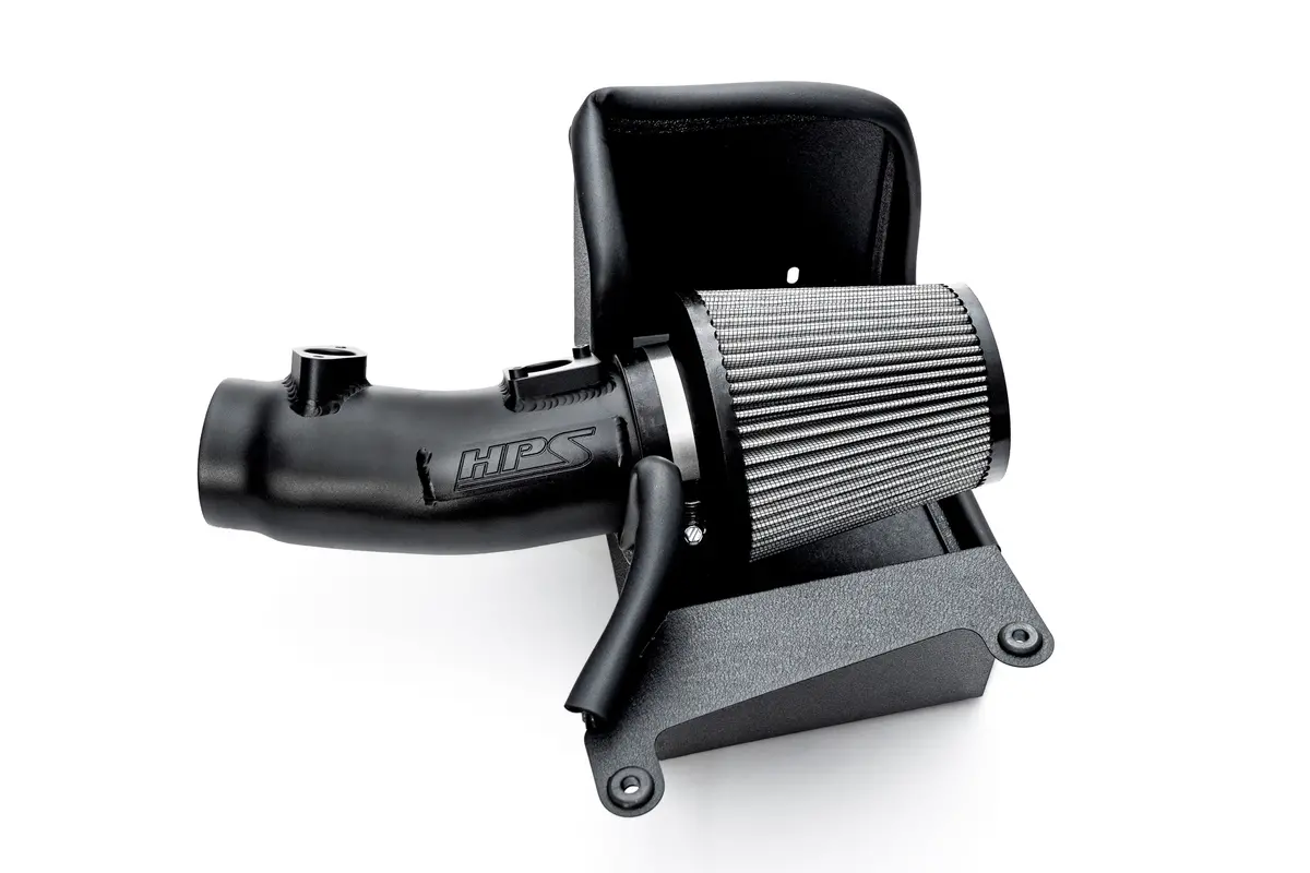 Black Shortram Air Intake With Heat Shield For 24+ Acura Integra Type-S / 23+ Honda Civic Type-R 2.0L Turbo 1