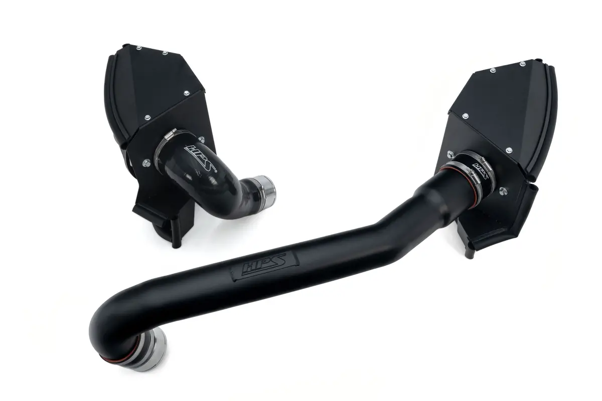 Hps Black Shortram Air Intake Heat Shield Kit For 21+ Bmw M2 G87 / M3 G80 G81 / M4 G82 G83 3.0L S58 1