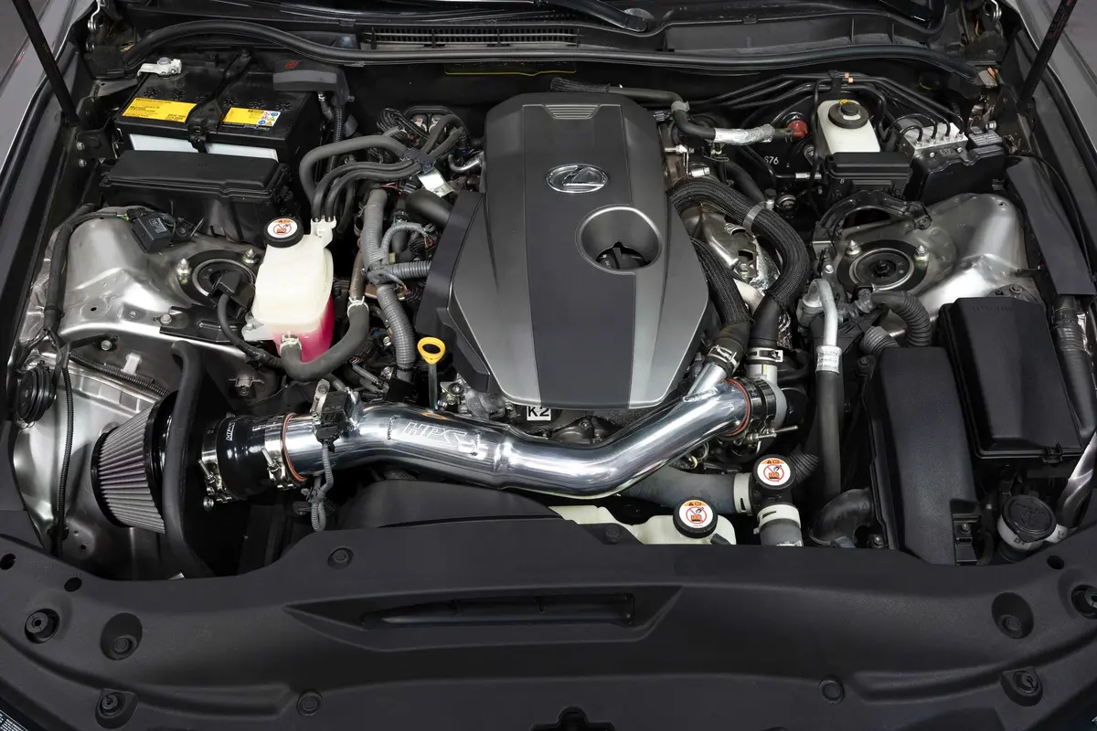Hps Polish Shortram Air Intake Heat Shield Kit For 21-25 Lexus Is300 2.0L Turbo Xe30 2