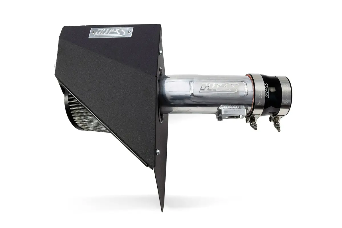 Hps Polish Shortram Air Intake Heat Shield Kit For 08-14 Subaru Impreza Wrx Sti 2.5L Turbo Ge Gh Gv Gr 1