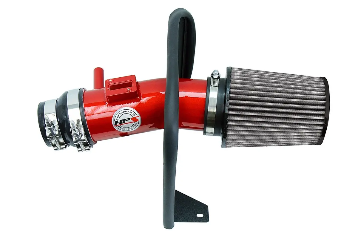 Hps Red Shortram Air Intake Heat Shield Kit For 13-17 Honda Accord Coupe/Sedan 3.5L V6 (Cr3/Ct2 9Th Gen) 1