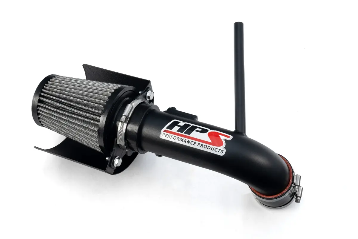 Hps Black Shortram Air Intake Heat Shield Kit For 10-15 Prius / 12-17 Prius V 1.8L Hybrid 1