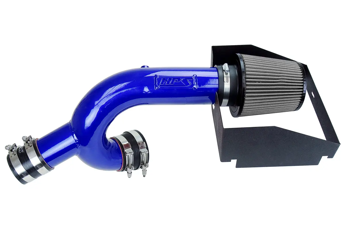 Hps Blue Shortram Air Intake Heat Shield Kit For 17-25 Ford F-150 / Raptor & 18-24 Expedition 3.5L 1