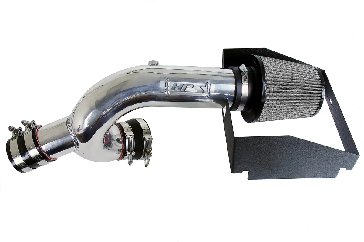 Hps Polish Shortram Air Intake Heat Shield Kit For 17-25 Ford F-150 / Raptor & 18-24 Expedition 3.5L 1